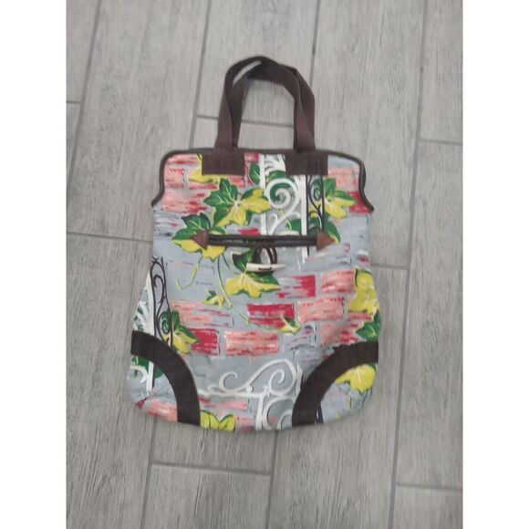 TK Garment Supply Canvas fabric Bag Hand Made Japanese VTG Leather and Bone - Picture 2 of 9